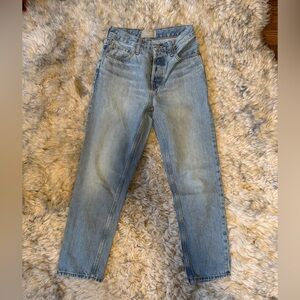 Everlane 90’s High Rise Cheeky Jeans Size 24 Ankle